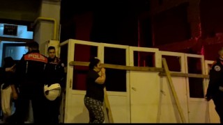 Kayın biraderini yaralayan kadın yakalandı