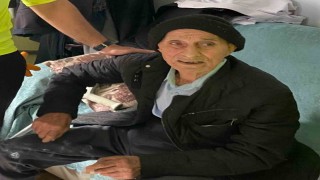 Kayıp yaşlı adam sağ olarak bulundu