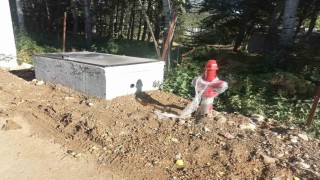 Kaynaşlıda köylerin içme suyu zenginleştiriliyor