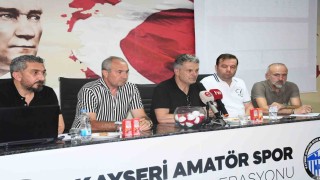 Kayseri Süper Amatör Küme fikstürü çekildi