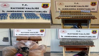 Kayseride 2 bin 375 paket kaçak sigara ele geçirildi