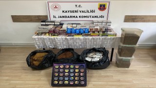 Kayseride 20 bin 980 adet doldurulmuş makaron ele geçirildi: 2 gözaltı