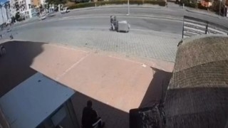 Kayseride kahkahaya boğan kaza