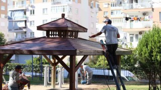 Kepez Belediyesi Esentepede yaptığı yenileme çalışmalarıyla bölgeye modern bir çehre kazandırdı