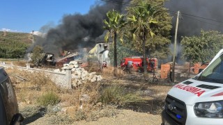 Kereste deposu yangını kontrol altına alındı