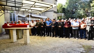 Kıbrıs Gazisi askeri törenle son yolculuğuna uğurlandı