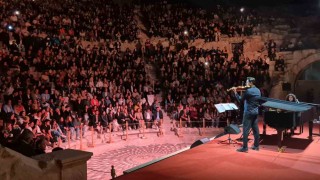 Kibyra Antik Kentinde Anjelika Akbarın piyano resitali