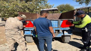 Kiliste çiftçilere güvenli traktör kullanımı eğitimi verildi