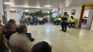 Kiliste okul servis şoförlerine trafik eğitimi verildi