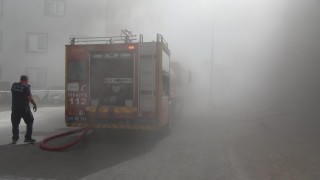 Kiliste tekstil atölyesinde yangın