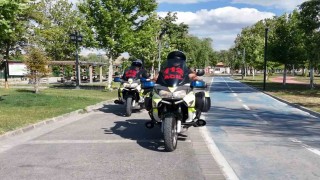 Kırıkkalede 112 motosiklet ambulans ekipleri her an göreve hazır