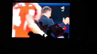 Kırıkkaleliler, A Milli Takımın galibiyet sevincini meydanda yaşadı