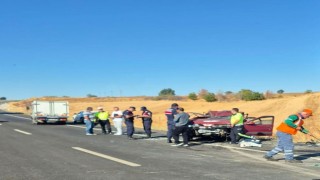 Kırklarelinde zincirleme kaza: 4 yaralı