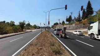 Kırmızı ışıkta durmayan sürücülere 2 bin 167 TL cezai işlem uygulandı