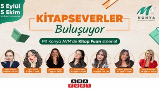 Kitapseverler M1 Konya AVMde buluşuyor