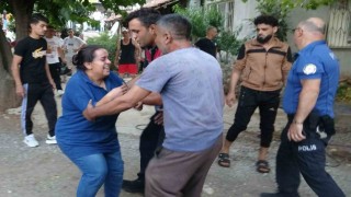 Kızını alevlerin arasından çıkardı, evi gözlerinin önünde küle döndü