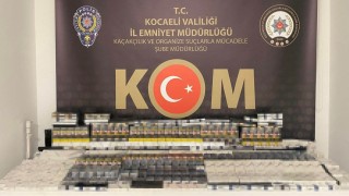 Kocaelide 700 paket gümrük kaçağı sigara ele geçirildi