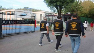 Kocaelide okul çevrelerine narkotik ablukası: 492 polis sahaya indi