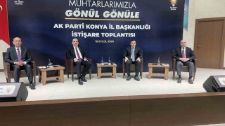 Konya AK Parti muhtarlarla bir araya geldi