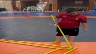 Körfezde özel çocuklara özel spor çalışmaları