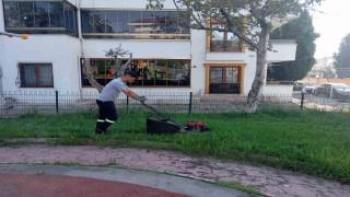 Körfezde yollar ve parklar yenileniyor