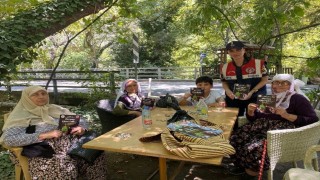 Köşkte jandarmadan orman yangınlarına karşı bilgilendirme