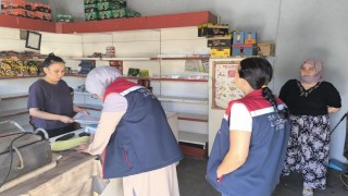 Köşkte okul kantinleri denetlendi