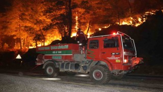 Köyceğiz yangınında 21 saat geride kaldı