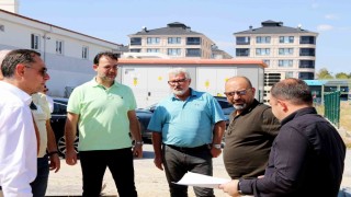 Kütahya OSB yönetiminden 112 Acil Sağlık Hizmetleri İstasyonu inşaatında inceleme