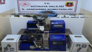 Kütahyada kaçak tütün operasyonu