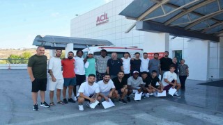 Kuzey Kıbrısta sezon öncesinde futbolcular sağlık kontrolünde