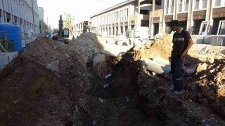 Malatyada çarşı inşaatında göçük altında kalan işçi kurtarılamadı