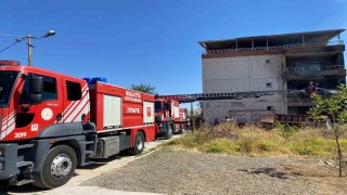 Malatyada ev yangını korkuttu