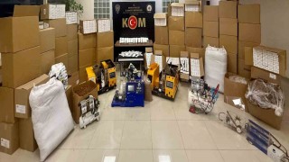 Manisada 35 şahıs kaçakçılık operasyonlarında gözaltına alındı