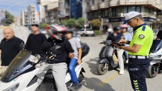 Manisada 748 motosiklet sürücüsüne 2,1 milyon TL ceza