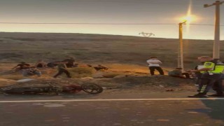 Mardinde devrilen motosikletin sürücüsü hayatını kaybetti
