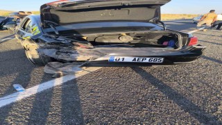 Mardinde iki otomobil çarpıştı: 7 yaralı