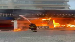 Mardinde korkutan yangın