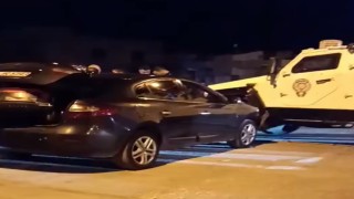 Mardinde zırhlı araç ile otomobil çarpıştı: 2 yaralı