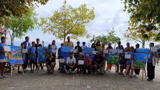 Marmara Adasında renkli görüntüler