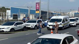 Marmaray istasyonu önünde şok eden olay