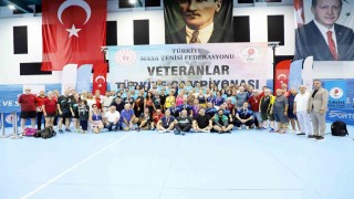 Masa Tenisi Veteranlar Türkiye Şampiyonası sona erdi