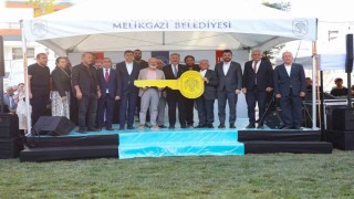 Melikgazi Belediyesi Battalgazide 300 daire teslimi ve kura töreni gerçekleştirdi