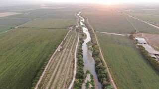 Menderes nehrinde kuraklığın etkileri sürüyor