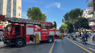 Menteşede dönerci bacasında yangın paniği