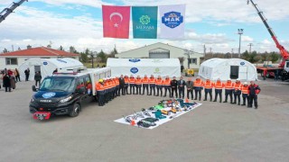 Meram Arama Kurtarma ekibi eğitimde