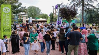 Meram Bağında kazanlar dördüncü kez kuruldu