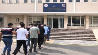 Mersinde aranan 11 şahıs jandarma ekiplerince yakalandı