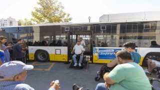 Mersinde Avrupa Hareketlilik Haftasında özel bireylere güvenli ulaşım eğitimi