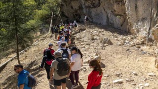 Mersinde Avrupa Hareketlilik Haftasında Tarihi Kilikya Yolu Yürüyüşü